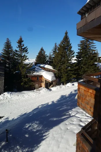 Downstairs balconey's view